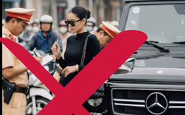 Á hậu Lê Phương Thảo ‘đu trend’ ghép ảnh AI bị xử phạt giao thông, dân mạng chỉ trích