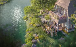 ‘Đảo châu Âu’ tại Eco Central Park: Du ngoạn bốn mùa hoa giữa lòng xứ Nghệ