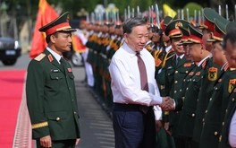 Tổng Bí thư Tô Lâm: Xây dựng Quân đoàn 12 'tinh, gọn, mạnh'