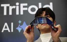 Samsung unveils first multi-folding phone as competition set to heat up