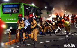Ho Chi Minh City to close Saigon River Tunnel for fire drill on 3 days this week