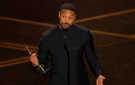 Michael B. Jordan wins best actor Oscar for dual role in 'Sinners'