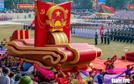 Dien Bien Phu Victory military parade rehearsal held in northwestern Vietnam