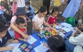 Nhiều hoạt động thú vị tại sân chơi trải nghiệm khoa học