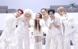 Đội Robber đưa Băng mũ rơm One piece lên sân khấu livestage 3 Anh trai say hi