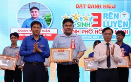 Tuyên dương 87 gương Học sinh 3 rèn luyện TP.HCM năm học 2024 - 2025