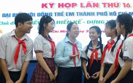 Đại biểu Hội đồng Trẻ em TP.HCM hiến kế xây dựng Thành phố xanh