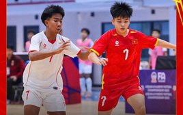 Đánh bại Myanmar, U16 Futsal Việt Nam tiến gần trận chung kết