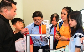 1.000 học sinh trải nghiệm công nghệ tại Trung tâm Khởi nghiệp sáng tạo TP.HCM