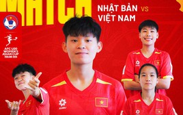 Trực tiếp VCK U20 nữ châu Á 2026: Việt Nam - Nhật Bản 0-4 (hiệp 2)