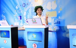 Cô MC đa tài Trường THPT Chu Văn An giành chiến thắng Đường đến vinh quang