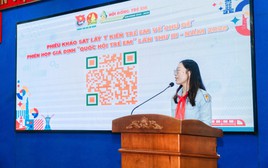 Hội đồng Đội TP.HCM lấy ý kiến trẻ em về chủ đề phiên họp giả định Quốc hội trẻ em