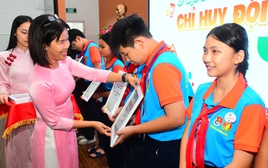 Trường THCS Lý Thánh Tông lập 'cú đúp' giải nhất Hội thi Chỉ huy Đội giỏi phường Chánh Hưng