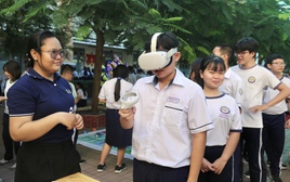 Rộn ràng không khí Ngày hội STEM tại Trường THPT Bình Tân