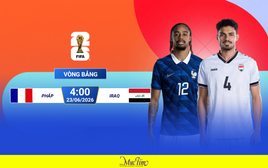 Pháp đấu Iraq tại World Cup 2026: Không khó với Les Bleus