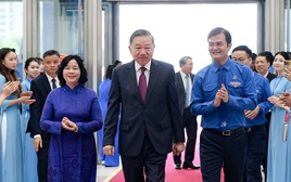 Tổng Bí thư, Chủ tịch nước Tô Lâm dự phiên trọng thể Đại hội Đoàn XIII
