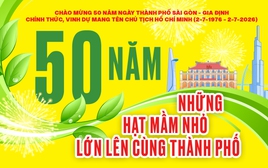 50 năm những hạt mầm nhỏ lớn lên cùng thành phố