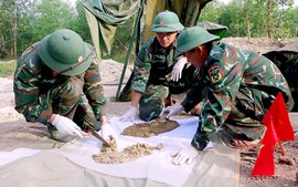 Quảng Trị hoàn thành lấy mẫu sinh phẩm tại 22.864 phần mộ liệt sĩ