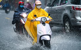 Không khí lạnh áp sát, miền Bắc mưa dông, chuyển lạnh từ đêm nay