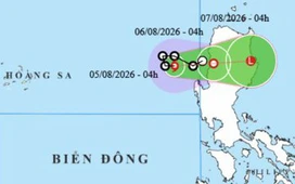 Bão số 3 vừa hình thành trên Biển Đông