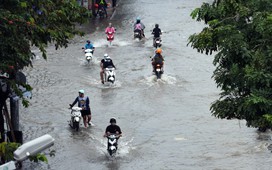 Từ trưa đến chiều tối nay, Nam Bộ và TP.HCM có nơi vẫn còn mưa to