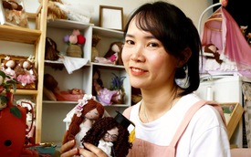 Meet the Ho Chi Minh City crafter who turns fabric scraps into handmade dolls