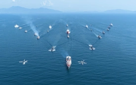 Vietnamese Navy showcases submarines, missile frigates in National Day sea parade