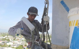 Would you work dozens of meters above the ground in 40-degree heat in Vietnam?
