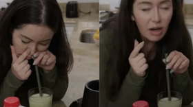 Người phụ nữ 'nghiện' ăn bằng... đường mũi