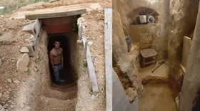 Đào hầm trú ẩn vì... giận dỗi bố mẹ