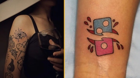 Xăm logo đổi pizza 100 năm, ăn mới 5 năm đã… ra tòa