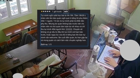 Vụ này đang viral: ngồi cà phê 10 tiếng chỉ uống 1 ly nước