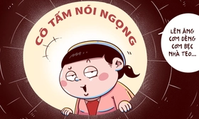 Cô Tấm nói ngọng, cá bống giận luôn