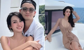 Á hậu được chồng cũ Diệp Lâm Anh công khai 'yêu em' là ai?