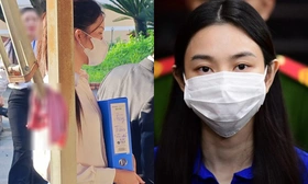 Hoa khôi mang xấp tài liệu đến phiên tòa xét xử Thùy Tiên là ai?