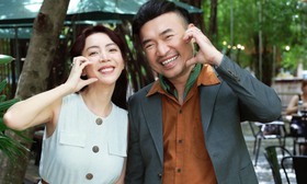 Thu Trang được Tiến Luật 'cơm bưng nước rót' khi làm phim