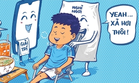 Thí sinh 2k7 trước và sau kỳ thi đầy áp lực