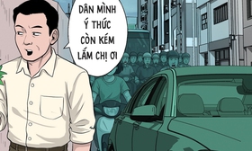 Dân mình ý thức còn kém lắm chị ơi!