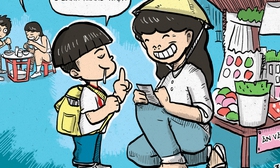 Khối hàng rong 'vỡ òa' trong ngày khai trường