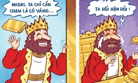 Sự hối hận của người có 'bàn tay vàng' giống vua Midas