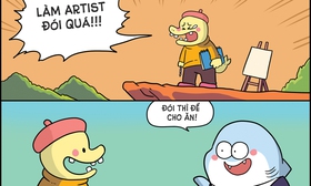 Làm artist ngày càng đói