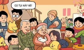 Mùng 1 Tết nghe ông bà kể chuyện tình yêu