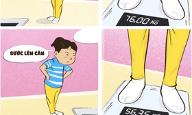 Cách để chị em tự tin bước lên cân sau Tết