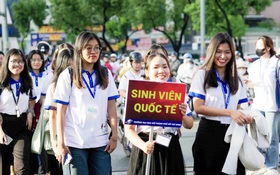Gần 100 sinh viên quốc tế học chính quy tại Trường đại học Mở TP.HCM