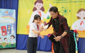 Học sinh Trường THCS Dĩ An tìm hiểu bí quyết chọn thực phẩm đúng và sạch