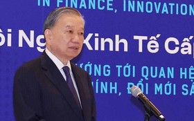 Tổng Bí thư Tô Lâm phát biểu tại Hội nghị Kinh tế cấp cao Việt Nam - Anh