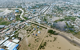 Trận ngập lụt lịch sử vùng hạ du ven Phan Thiết