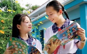 Gương mặt Con ngoan trò giỏi: Gặp hai cô bạn ngoan, giỏi, yêu thiên nhiên