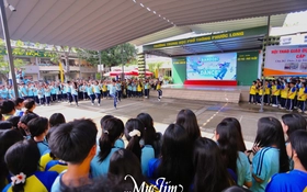 Teen Trường THPT Phước Long nạp năng lượng với random dance