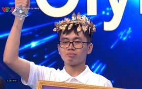 Lật ngược tình thế, nam sinh Lạng Sơn giành vòng nguyệt quế Đường lên đỉnh Olympia